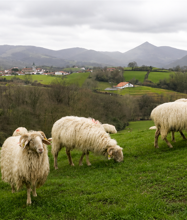 Sheep and Landscapes of Inland Basque Country – Hotel MENDY - Hotel Mendy, hotel à St jean Pied de Port